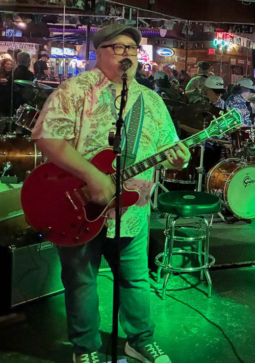Blind Dog Cooley performing live
