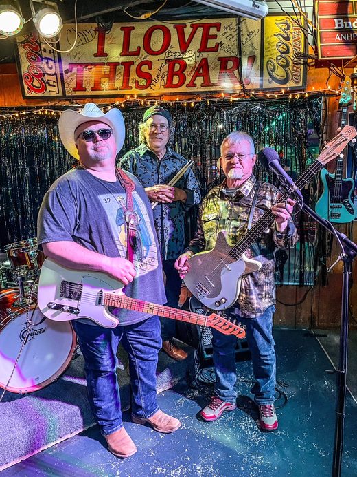 Blind Dog Cooley with band